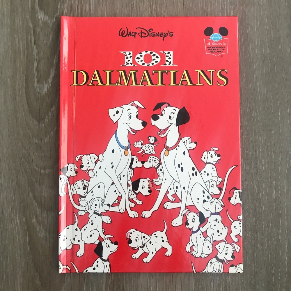 1981 Walt Disney's 101 Dalmatians Hardcover First American Book Club Edition